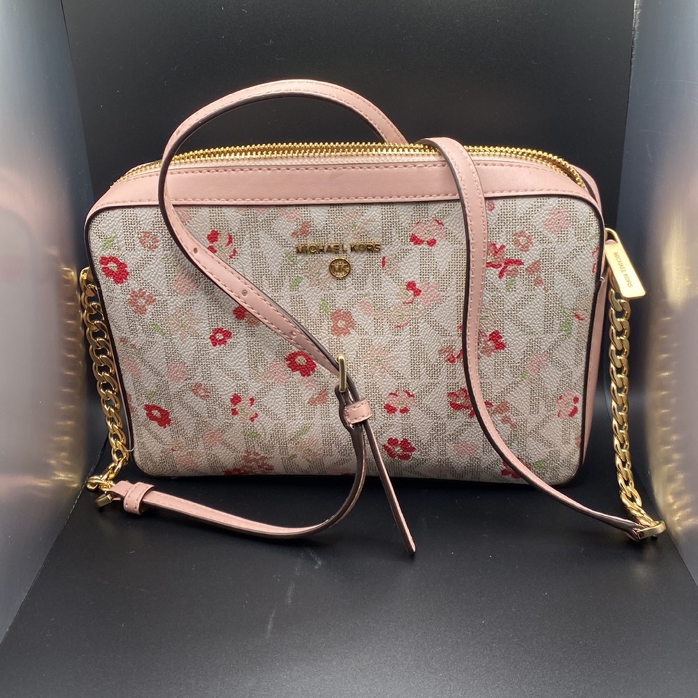 Pink Michael Kors Crossbody Bag
